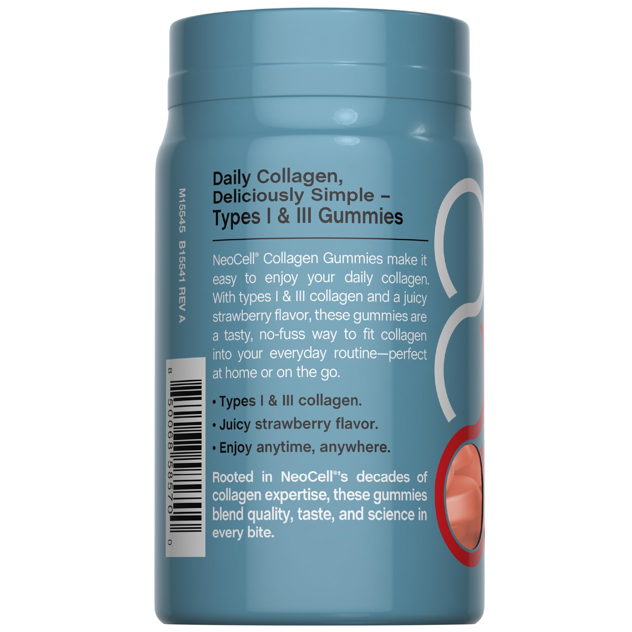 NeoCell Collagen Peptides Gummies | 60 Count | Types I & III | Advanced Formula Supplement | for Women and Men NeoCell buy australia supplements