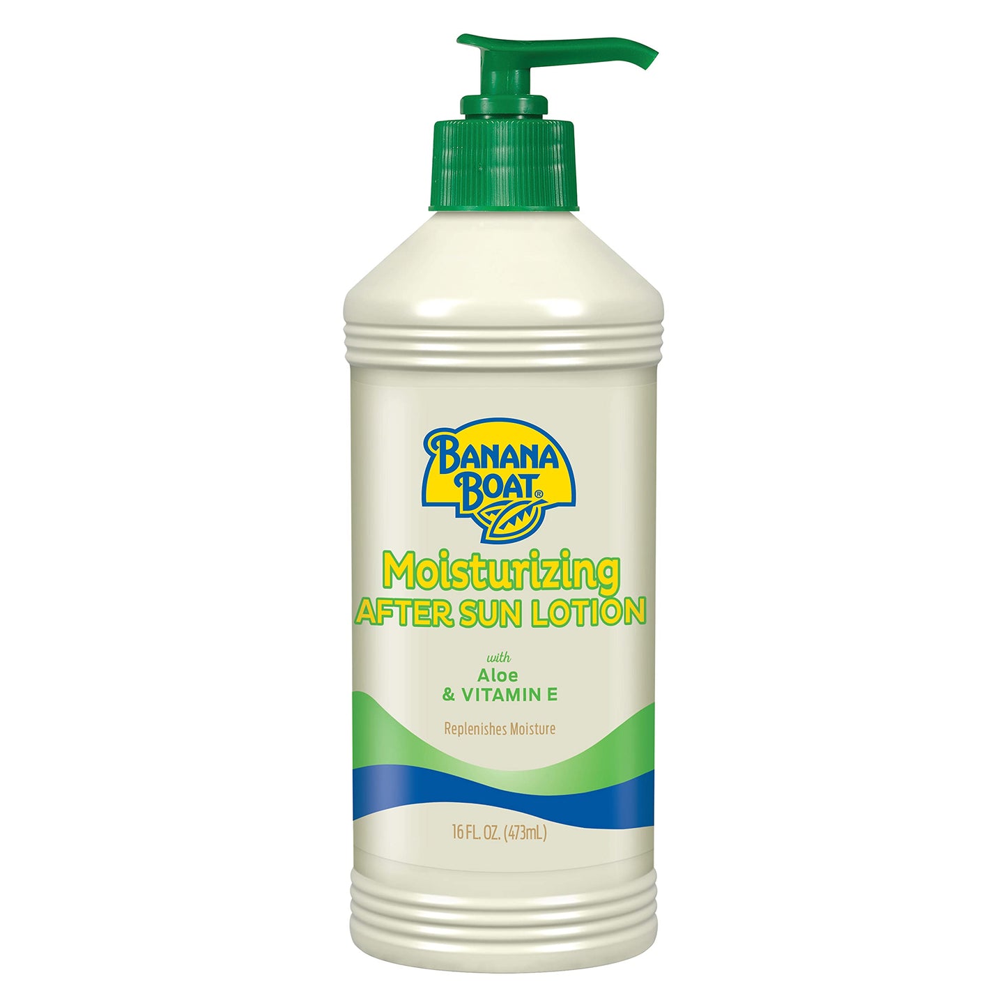 Banana Boat Moisturizing After Sun Lotion with Aloe and Vitamin E, 16Fl Oz, After Sun Care, Banana Boat After Sun Lotion, Sunburn Relief, 16Fl Oz Banana Boat