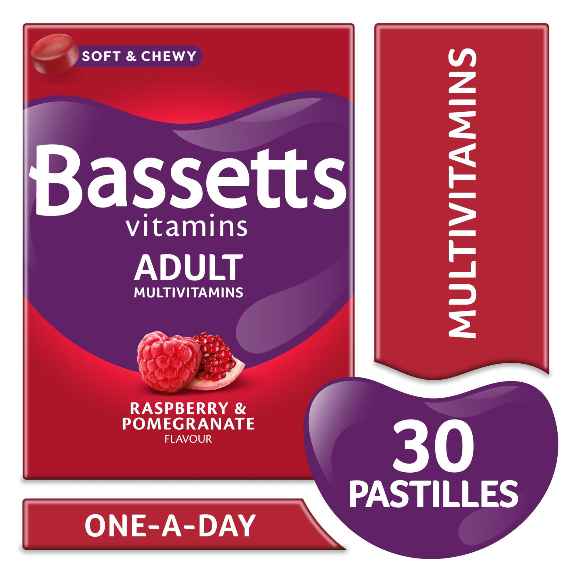 Bassetts Vitamins Adults Multivitamins 30's, 97.2 g Bassetts Vitamins buy australia supplements