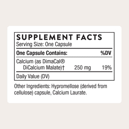 THORNE - Calcium - (Formerly DiCalcium Malate) - Chelated Calcium for Enhanced Absorption with DimaCal for Bone Density Support THORNE