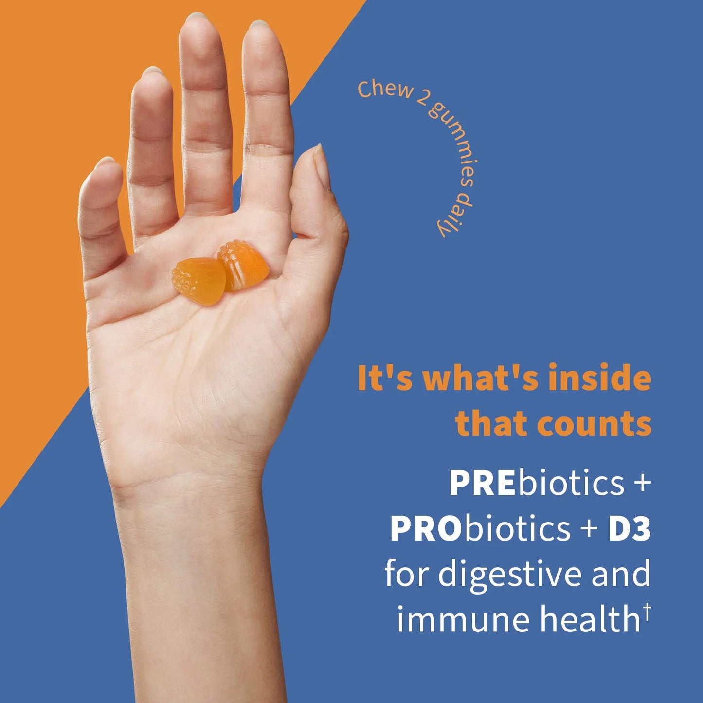 Garden of Life Dr Formulated 10 Billion CFU Prebiotic Fiber & Probiotic Gummies with Vitamin D3 for Digestive and Immune Health – Gluten Free, Non GMO Garden of Life