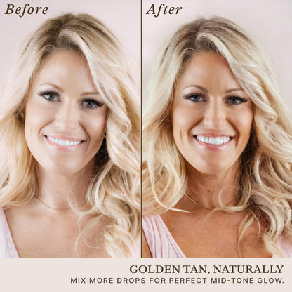 Self Tanning Drops - USA Made with Natural & Organic Ingredients Beauty by Earth