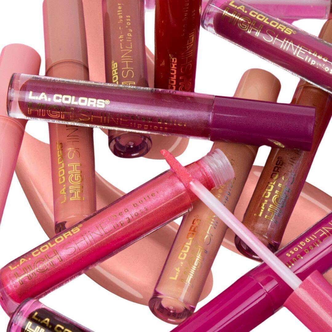 L.A. COLORS High Shine Lipgloss, Clear CLG932 L.A. COLORS
