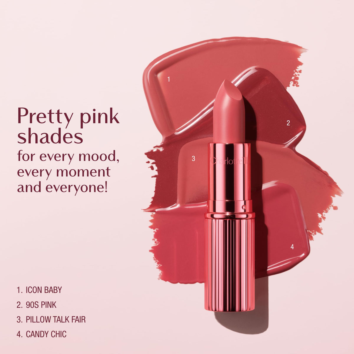 Charlotte Tilbury K.I.S.S.I.N.G Lipstick - Moisturizing & Hydrating Charlotte Tilbury
