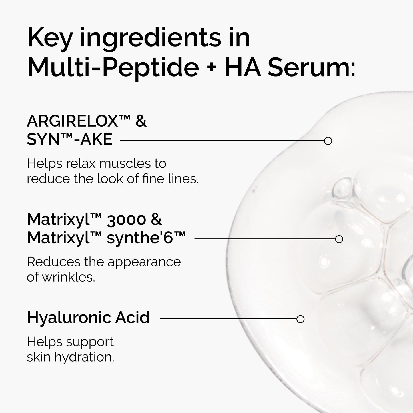 The Ordinary Multi-Peptide + Hyaluronic Acid, Anti-Aging Peptide Serum for Crow’s Feet The Ordinary