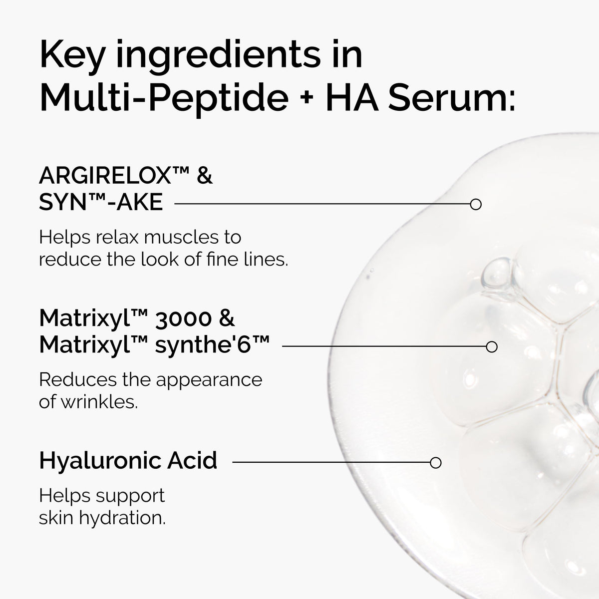 The Ordinary Multi-Peptide + Hyaluronic Acid, Anti-Aging Peptide Serum for Crow’s Feet, Elasticity & Firmness, 1 Fl Oz The Ordinary