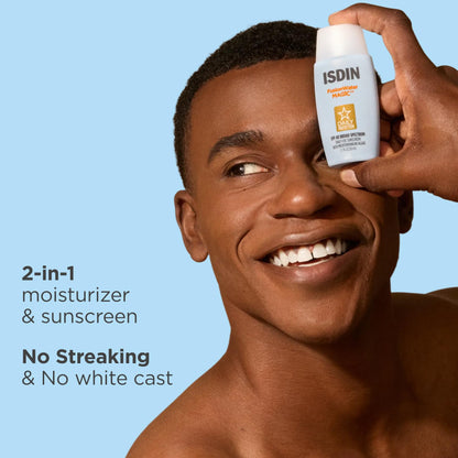 ISDIN Fusion Water MAGIC Lightweight Clear Face Sunscreen SPF 40, 1.7 fl oz ISDIN