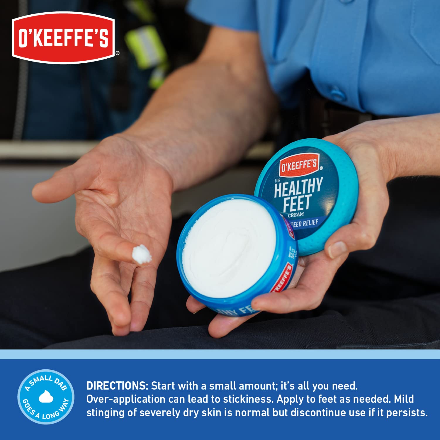 O'Keeffe's for Healthy Feet Foot Cream, Guaranteed Relief for Extremely Dry, Cracked Feet O'Keeffe's buy australia supplements