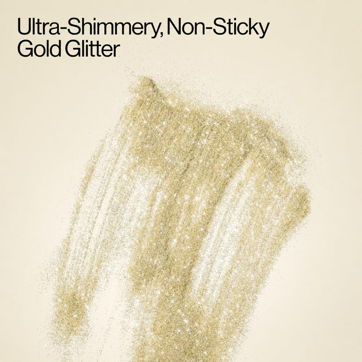 Eva NYC Kweeen Gold Hair and Body Glitter Spray - Ultra Shimmery Gold Glitter for Festivals - Adds Shine + Non-Sticky - Quick Drying Sparkle Spray for Hair and Body - Warm Vanilla Scent - 4.9 oz EVA·NYC