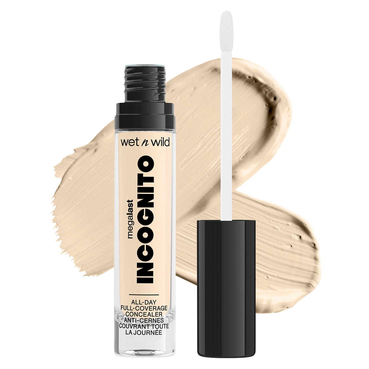 wet n wild Mega Last Incognito AllDay Full Coverage Concealer, Fair, 0.18 Ounce wet n wild