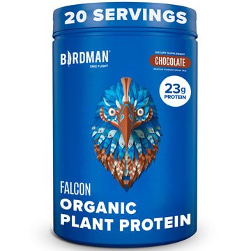 BIRDMAN Falcon Vegan Protein Powder Organic, Stevia & Sugar Free, Plant Based Protein BIRDMAN buy australia supplements