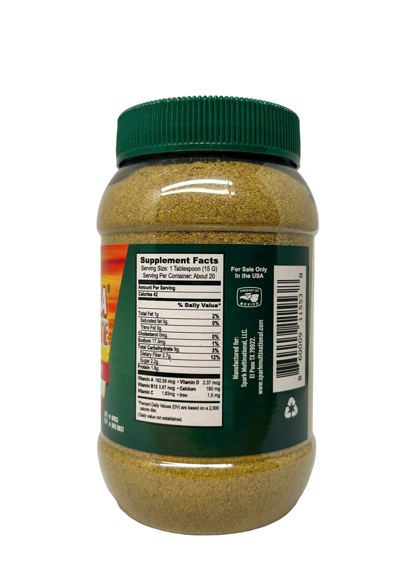 Simifibra Forte MX Dietary Fiber Supplement Powder 300g - Supports Digestive Health and Weight Management | Suplemento de Fibra Dietética en Polvo, 300g SIMIFIBRA FORTE