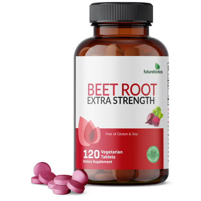 Futurebiotics Beet Root Extra Strength, Non-GMO, 120 Vegetarian Tablets Futurebiotics