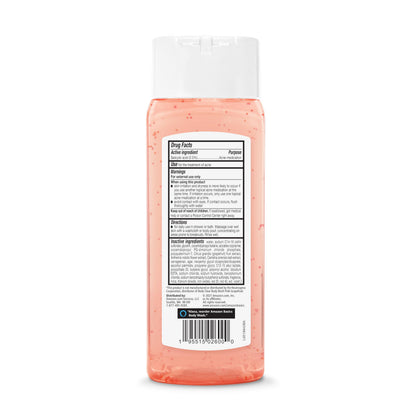 Amazon Basics Clarifying Pink Grapefruit Body Wash, 2% Salicylic Acid Acne Treatment, Dermatologist Tested, 8.5 Fluid Ounces, Pack of 1 Amazon Basics