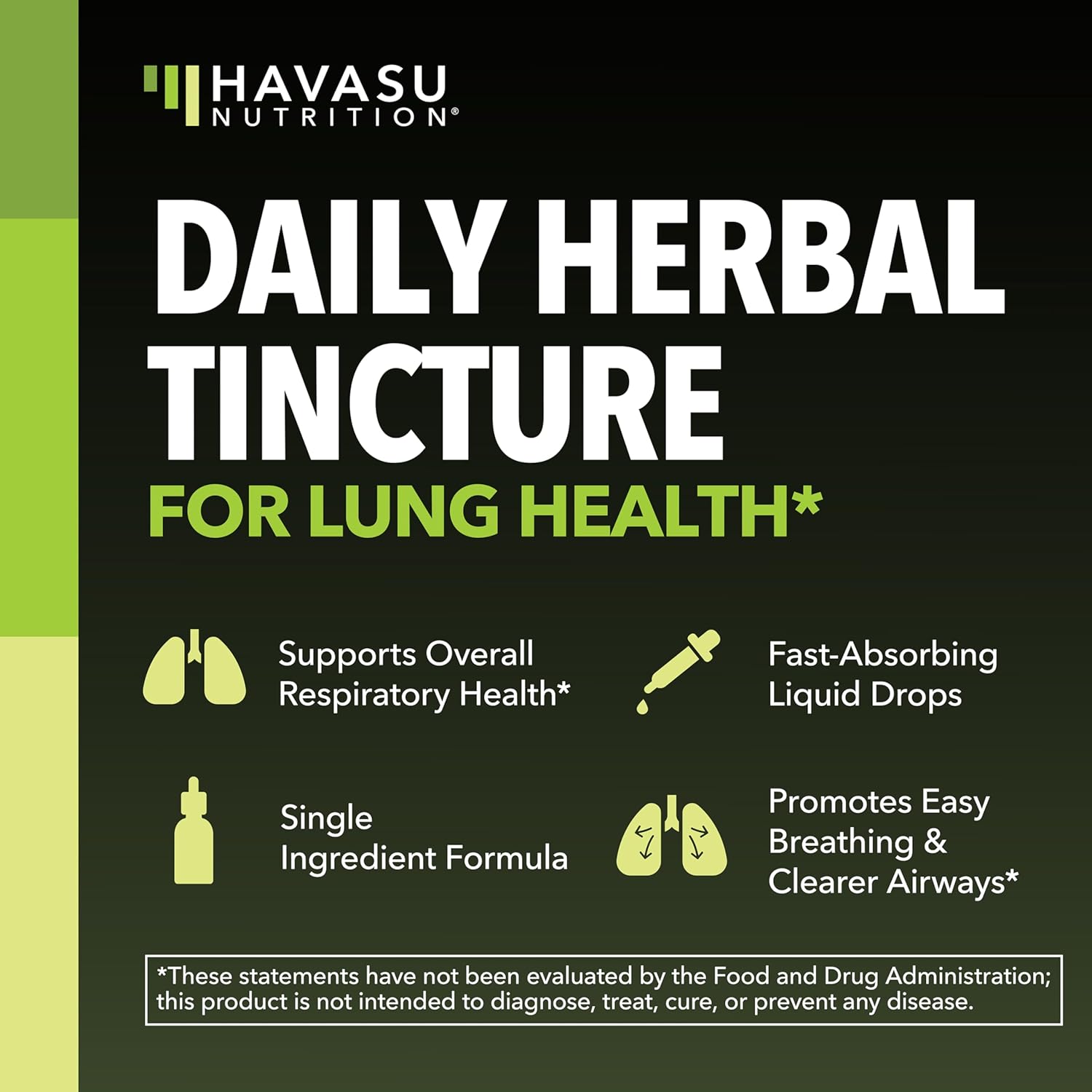 Mullein Drops for Lungs, USDA Organic Mullein Leaf Extract, 2 Fl Oz | Respiratory Health and Lung Support Supplement, 2 Fl Oz, Vegan, Non-GMO, and Alcohol Free, Herbal Tincture, 60 Servings Gsupps Australia