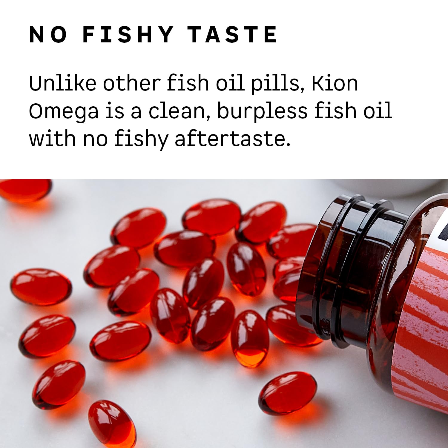 Kion Omega - Omega 3 Fatty Acid Supplements - DHA Supplements - Mini Fish Oil Softgels - Omega 3 DHA EPA Fish Oil Pills - Fish Oil 1,000 mg - 30 Servings Kion buy australia supplements