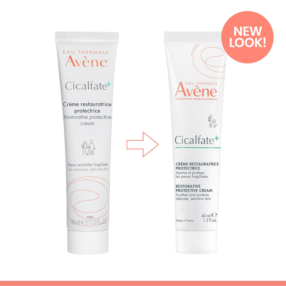 Avène Cicalfate+ Restorative Protective Cream, 1.3 oz Eau Thermale Avène