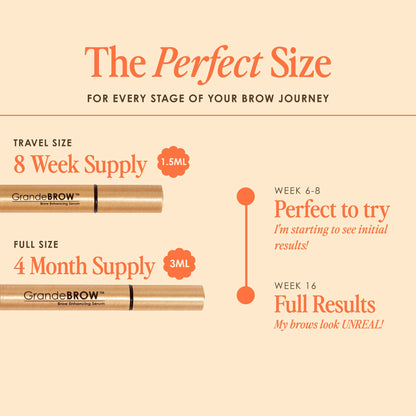 Grande Cosmetics GrandeBROW Brow Enhancing Serum, 1.5mL, 8-Week Supply Grande Cosmetics