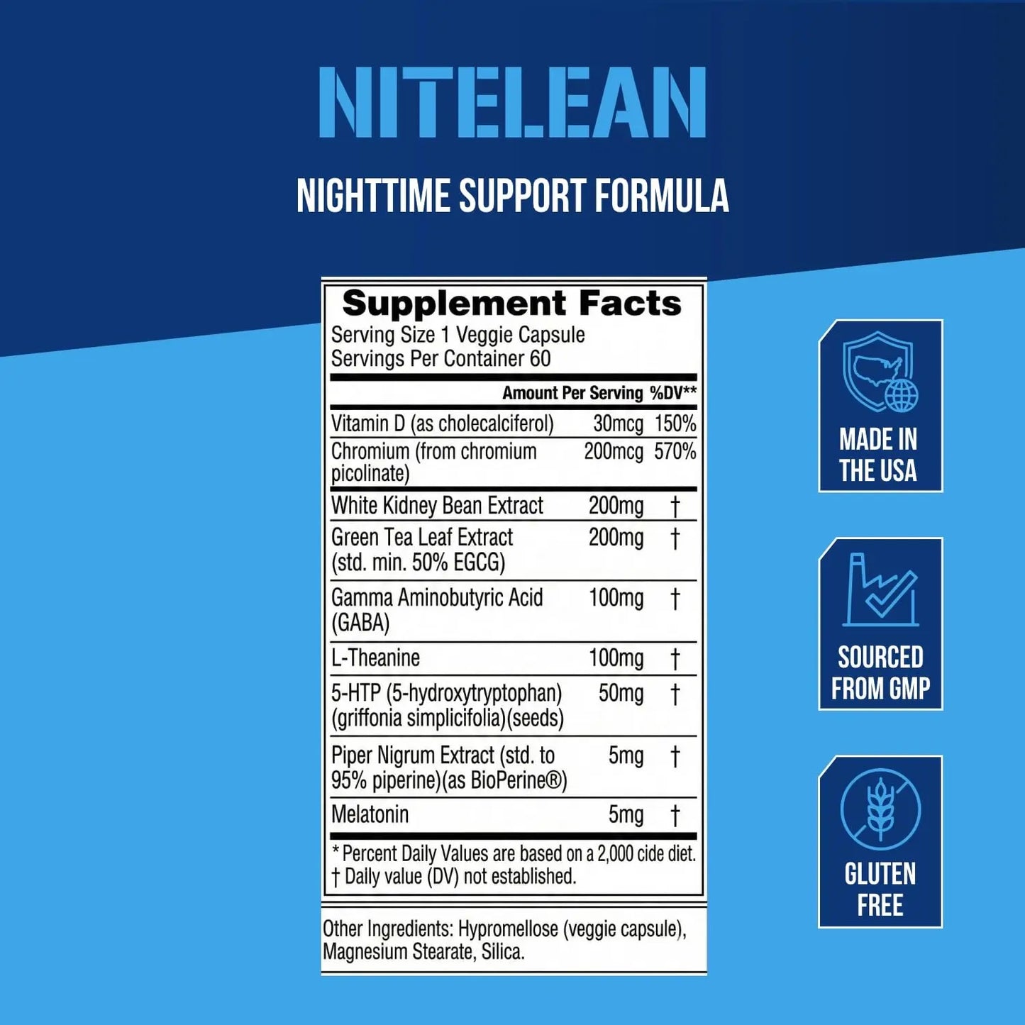 Night Time Fat Burner for Weight Loss Support - Belly Fat Burner for Men & Women with Green Tea and White Kidney Bean Extract - Nighttime Metabolism Booster & Sleep Optimizer to Help Stubborn Fat Loss Evlution