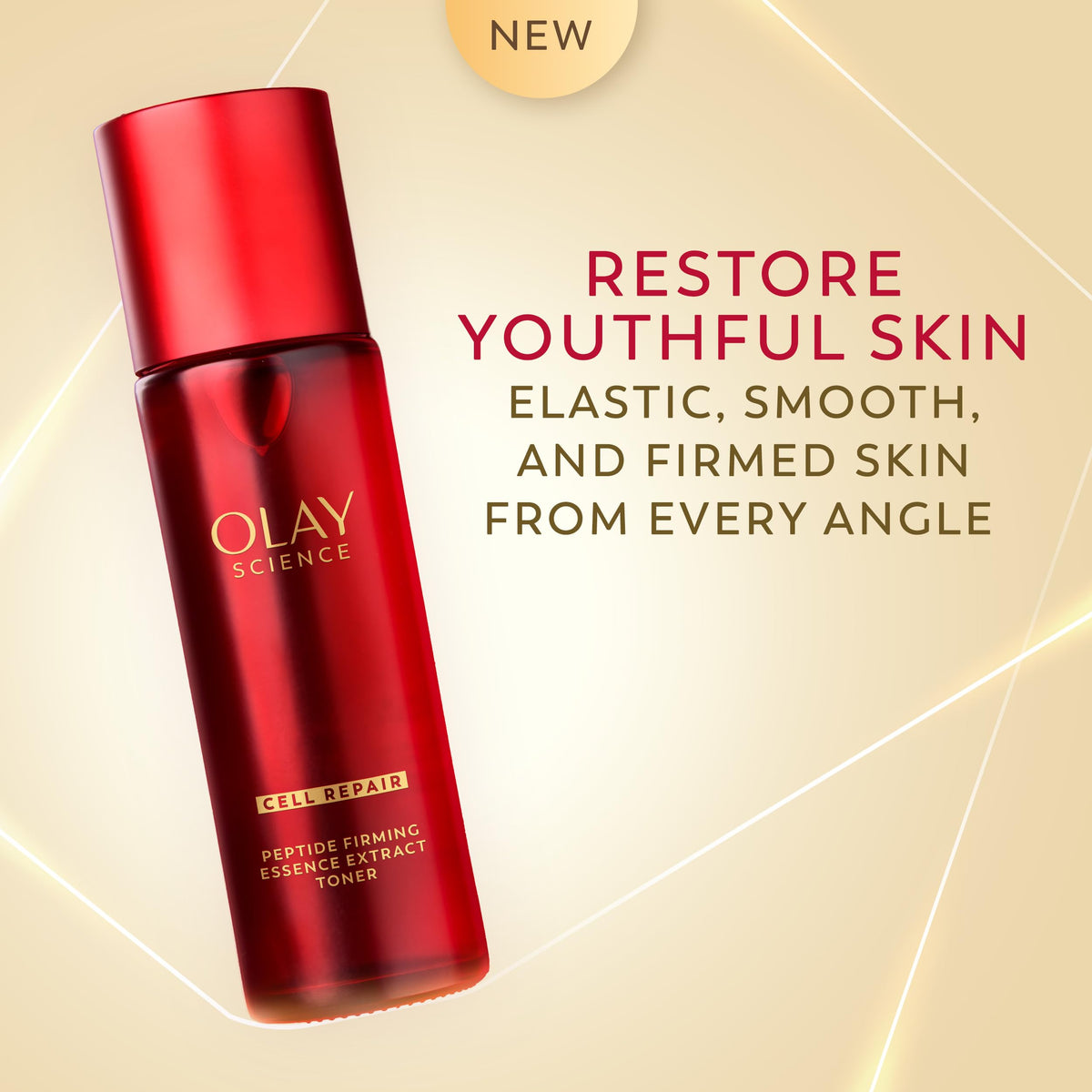 Olay Science Peptide Face Toner | Essence Extract Hydrating Toner for Face - Premium Skin Care, for All Skin Types - Longevity & Anti-Aging - Exclusive Antioxidant Peptide Complex Infused, 1.7 oz Olay Science