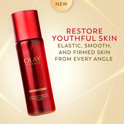 Olay Science Peptide Face Toner | Essence Extract Hydrating Toner for Face - Premium Skin Care, for All Skin Types - Longevity & Anti-Aging - Exclusive Antioxidant Peptide Complex Infused, 1.7 oz Olay Science