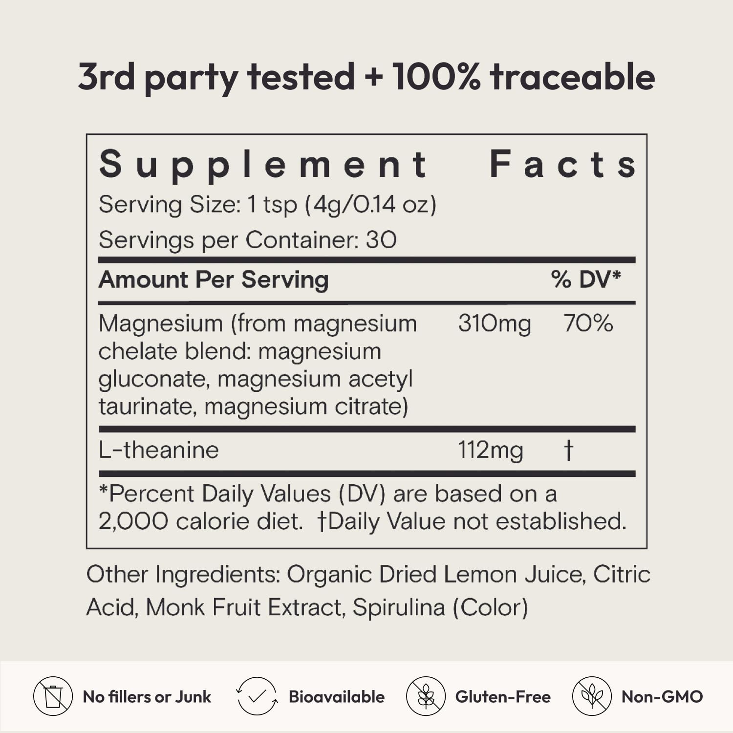 Moon Juice Magnesi-Om Magnesium Powder Supplement - Chelated Magnesium Complex + L-Theanine Blend for Rest, Relaxation & Regularity - Vegan, Non-GMO & No Sugar, Blue Lemon, 4.2 oz, 30 Servings Moon Juice buy australia supplements