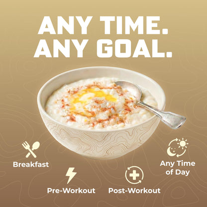 Huge Creamy Rice, Maple Brown Sugar, Rice Cereal (Cream of Rice Style), Quick & Easy Preparation, Fast-Digesting Carbohydrates, Sugar-Free, Creamy Texture, Pre & Post Workout Fuel, 30 Servings
