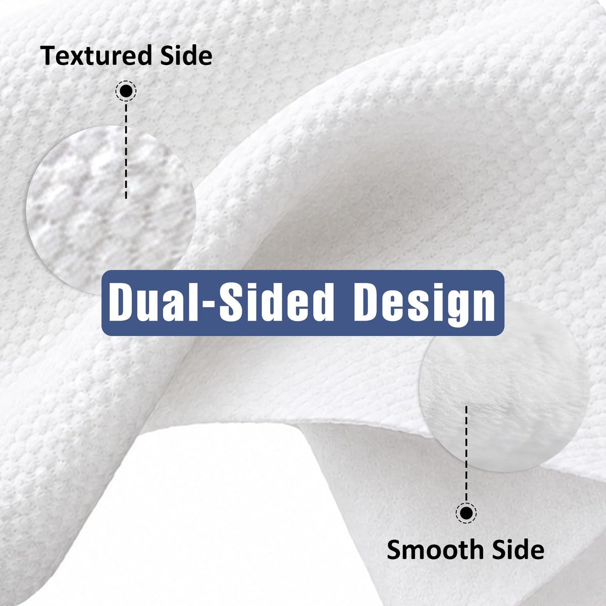 Ourmed Life Disposable Face Towels, Ultra Soft & Absorbent, XL, 50 Count ourmed life
