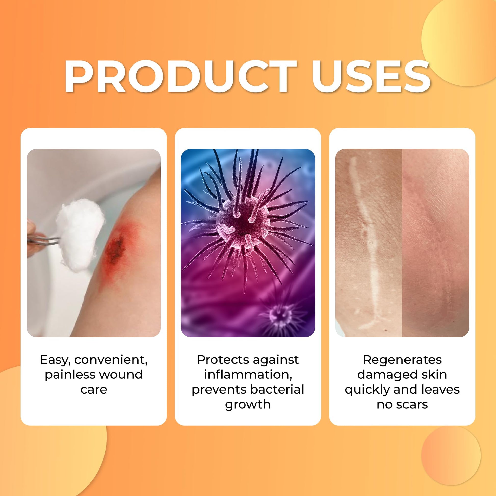 ABERA Scar Removal Cream for Women and Men - Rapid Repair of New Old Scars, Spots, Burns All Natural Treatment with Vitamin E, Alanine, Collagen (1 Box + 3 Eye Patch) ABERA buy australia supplements