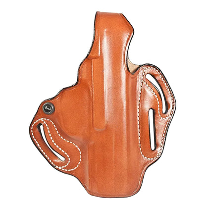 DeSantis Thumb Break Scabbard - OWB Gun Holster for Men and Women, Leather Belt Slide Holster for Pistols, Exact Molding, Secure and Highly Concealable OWB Carry Gsupps Australia