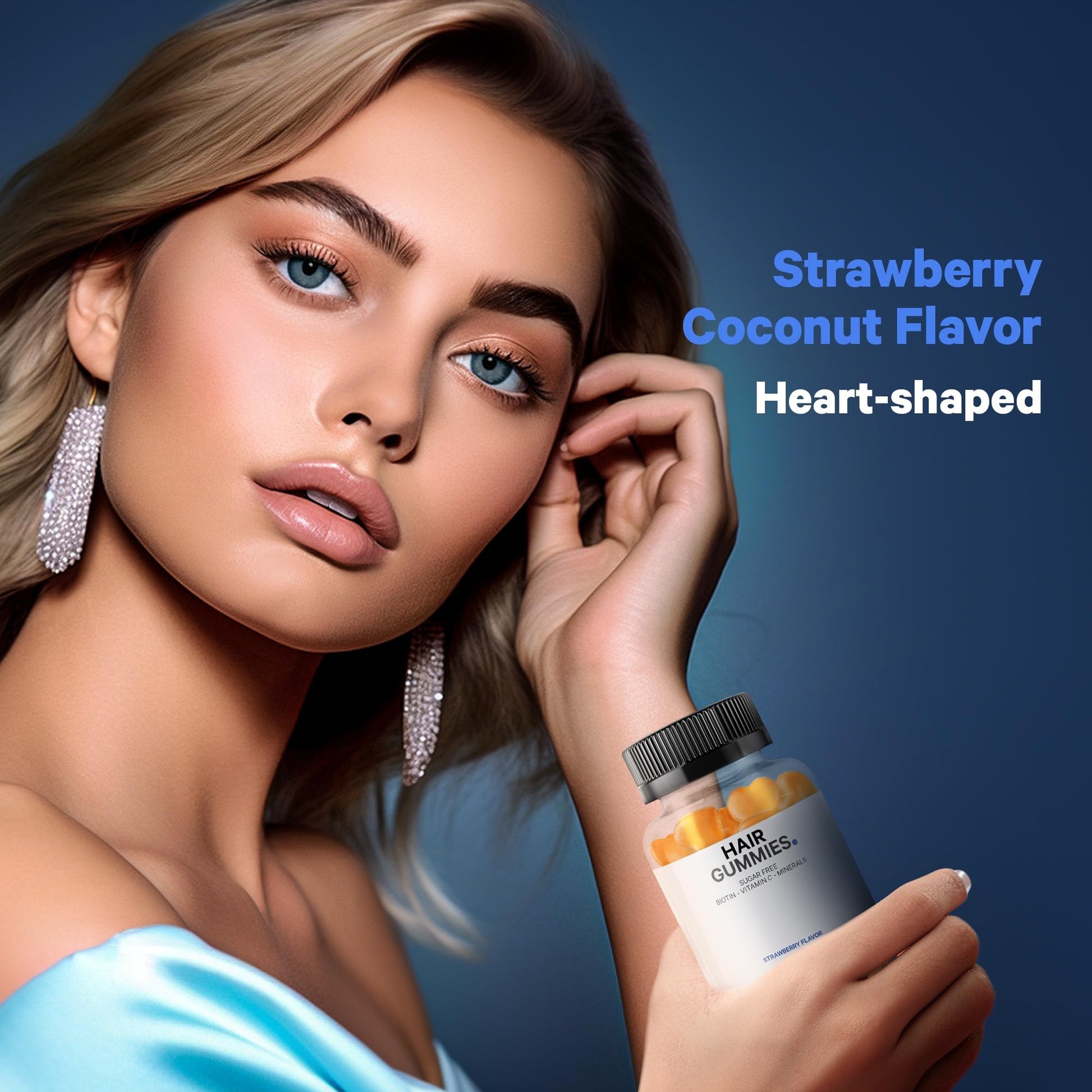 Codeage Hair Gummies, Biotin 5000 mcg, Sugar Free Growth Gummy Vitamins A, C, B6, B12, D3, Zinc, Inositol Supplement Codeage buy australia supplements