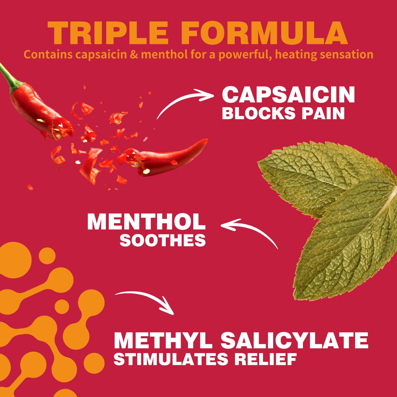 CARELAND Pain Relief Roll On Cream 2 Pack Capsaicin Roll On with Menthol & Methyl Salicylate Formula, 3oz, Cooling Joint Pain Relief for Knee, Lower Back, Neck & Sore Muscles, Arthritis Pain Reliever CARELAND buy australia supplements