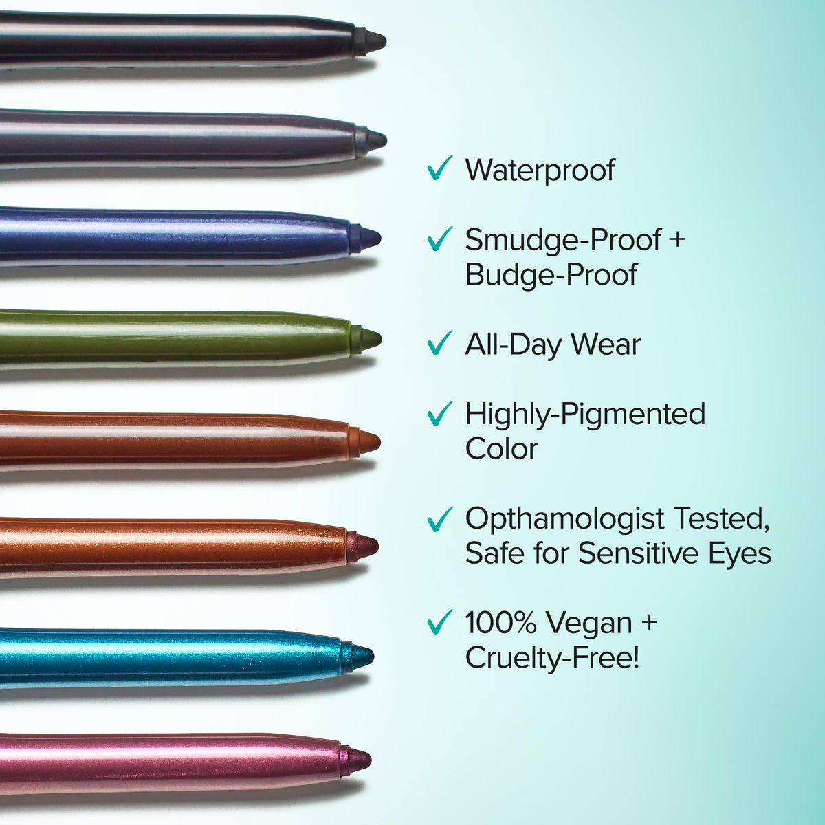 Thrive Causemetics Infinity Waterproof Eyeliner Pencil, Black Matte Shade Thrive Causemetics