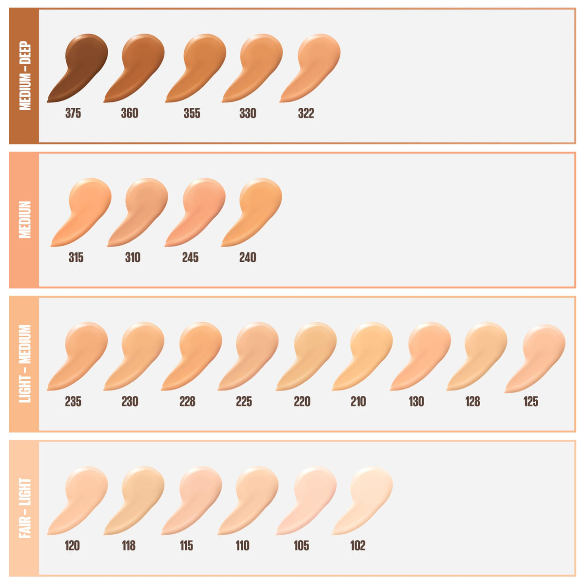 Maybelline Fit Me Dewy + Smooth Liquid Foundation Makeup, Classic Ivory, 1 Count (Packaging May Vary) MAYBELLINE