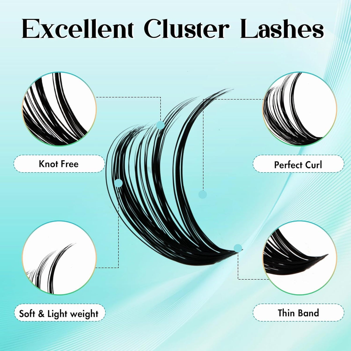 GEMERRY Eyelash Extension Kit 80P 10-18mm GEMERRY
