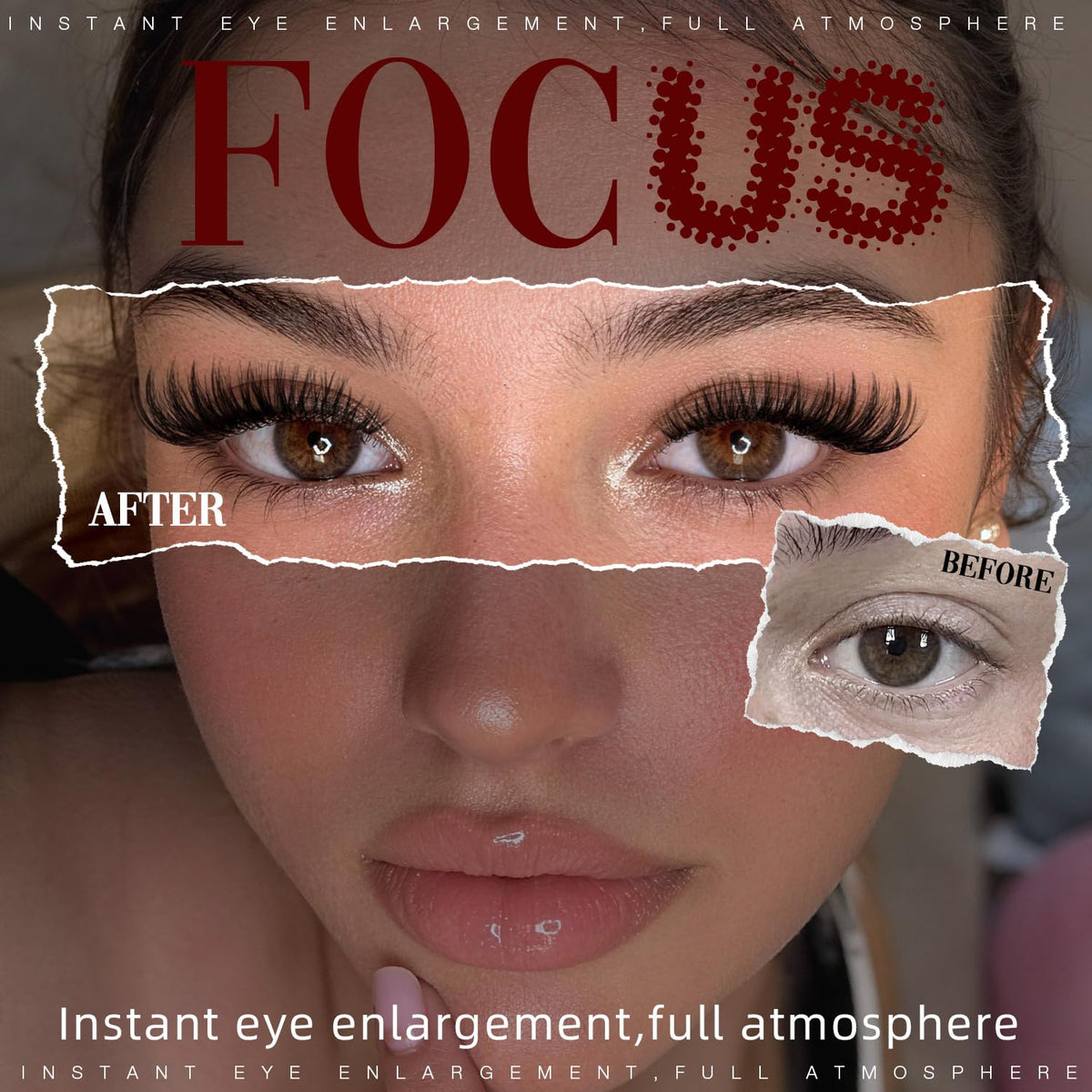 Flaunt Lash Clusters Wispy Eyelash Clusters 10-16mm Volume Cluster Eyelash Extensions Faux Mink D Curl Lashes Clusters Spider Individual Lashes Extensions with Wide Band by Pleell Pleell