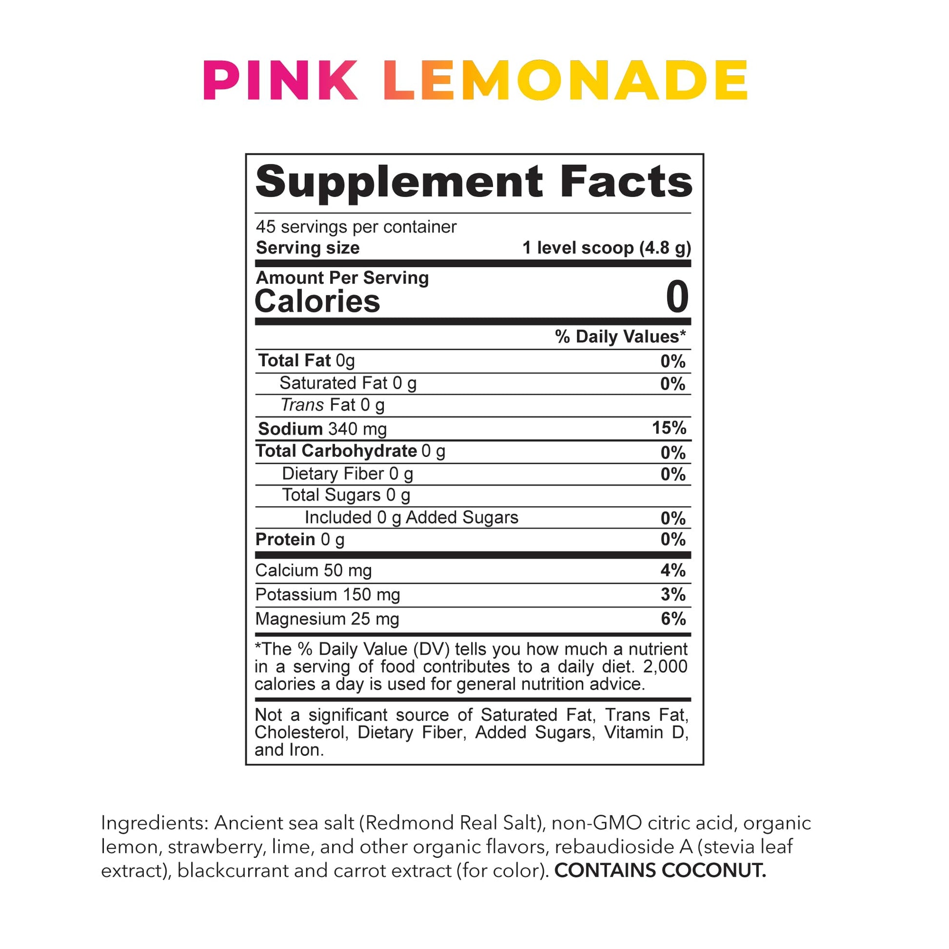 REDMOND Re-Lyte Kids Hydration Electrolyte Mix Powder, Pink Lemonade 7.62 oz REDMOND buy australia supplements