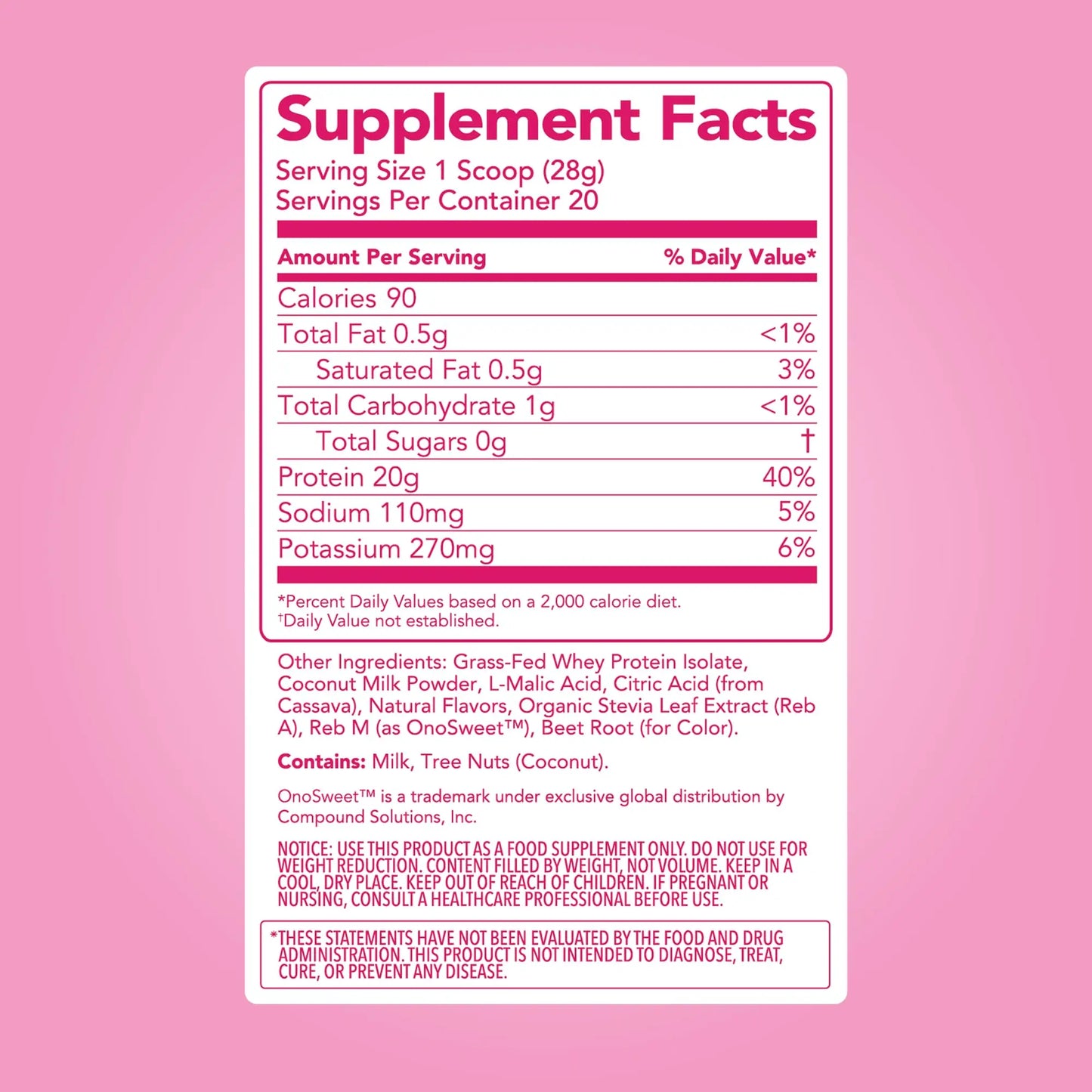 Clean Simple Eats Clear Protein Drinks, 20G Grass Fed Whey Protein Isolate, Ultra Filtered, Light & Refreshing Beverage, Low Lactose, No Artificial Ingredients, Clean Simple Eats