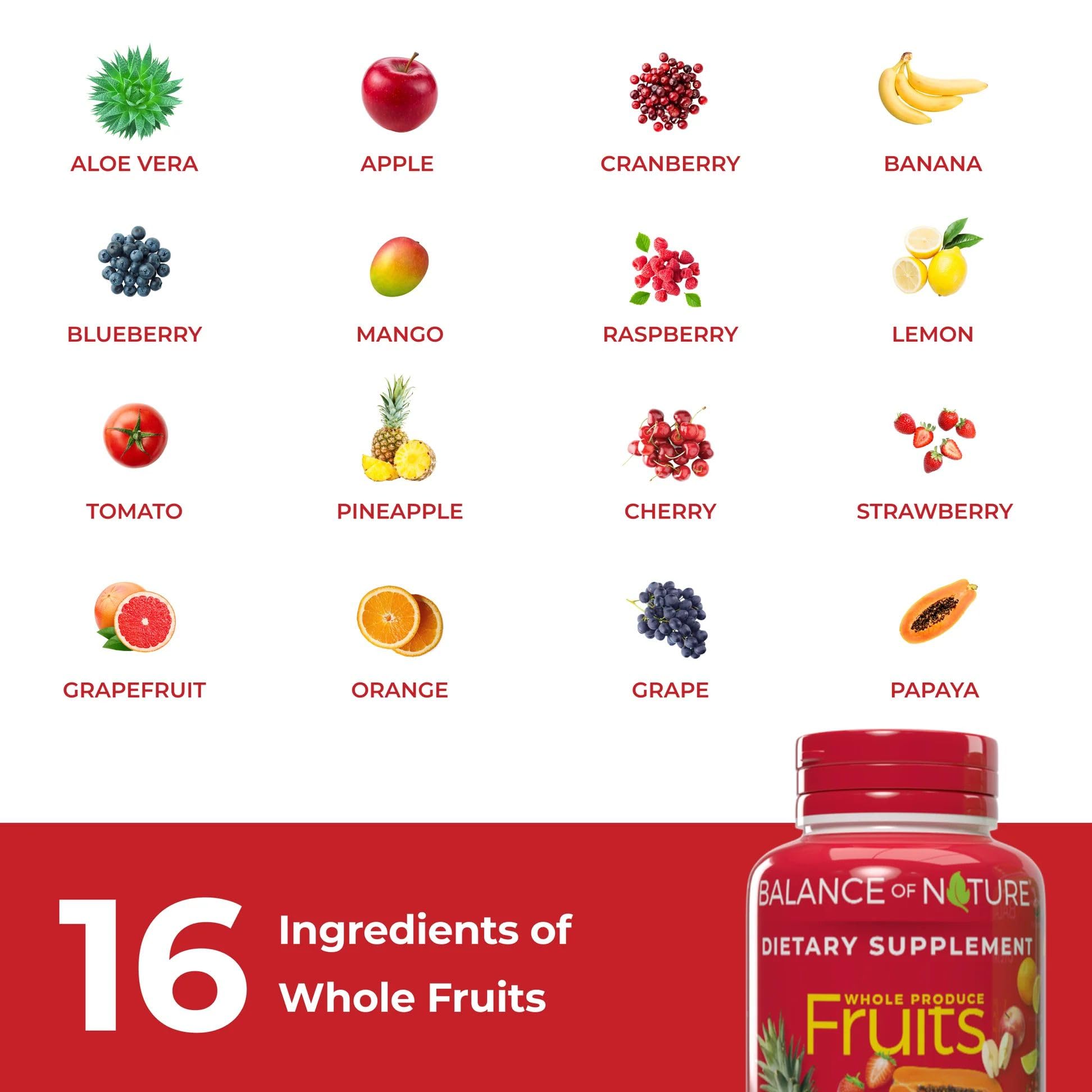 Balance of Nature Whole Fruits Supplement with Superfood Fruits Balance of Nature buy australia supplements