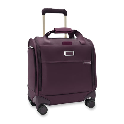 Briggs & Riley Essential 22" Carry On Expandable Spinner - Luggage for Travel, Suitcases with Wheels, Softside Rolling Bag for Men & Women, Self-Repairing Zipper - Baseline Collection, Black Gsupps Australia