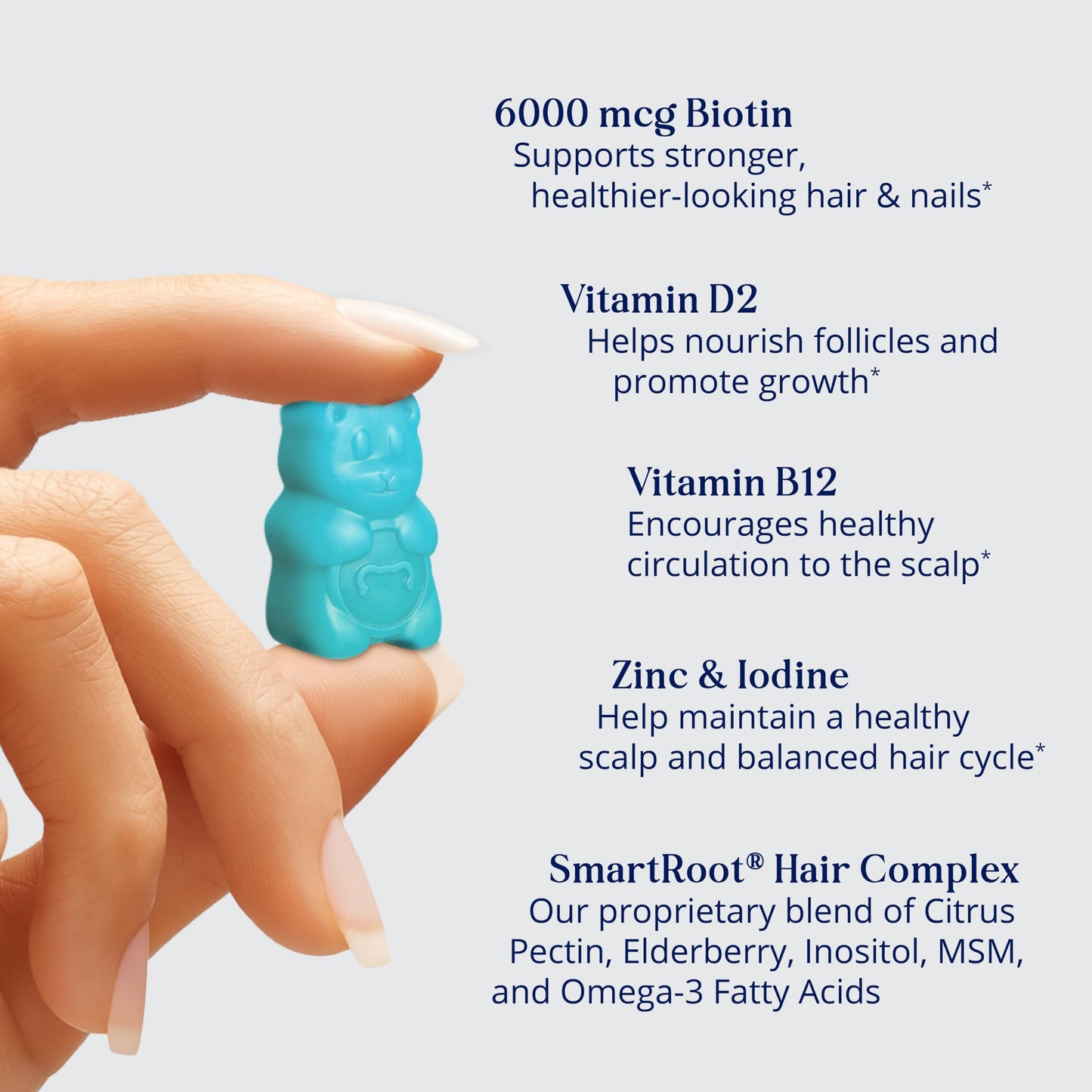 SugarbearPRO Batana Hair Oil & Glass-Dropper Applicator, 1oz + Vegan Hair Vitamin Gummies 1 Month Supply, Extra Strength Biotin 6000mcg