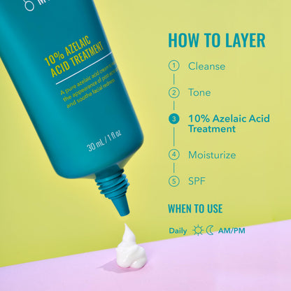 Good Molecules 10% Azelaic Acid Treatment for Face – Soothing Formula for Facial Redness Good Molecules