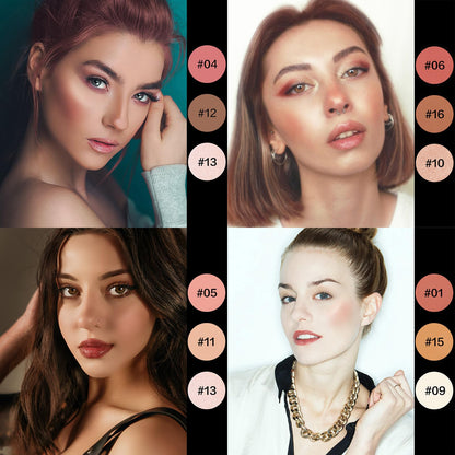 16 Colors Contour Palette Make up - Blush Highlighters Bronzer Powder All in one Makeup Palettes Contour Kit - Face Cosmetics Gifts for Women Beauty for Festivals (SET1) SPRINGSKY