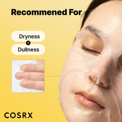 COSRX Snail Mucin Sheet Mask 10 EA with Snail Mucin Serum COSRX