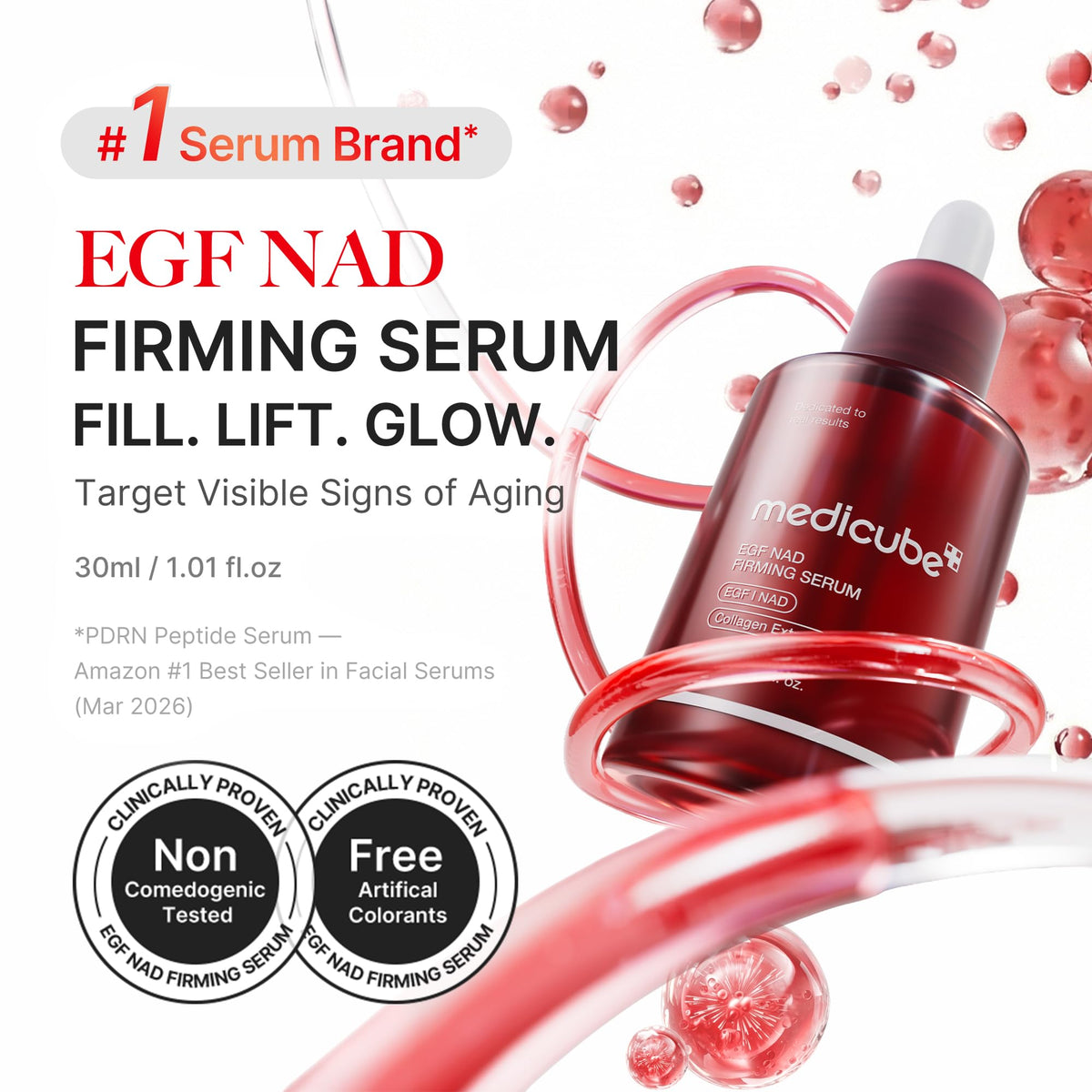 medicube NAD EGF Firming Serum for Face & Neck medicube