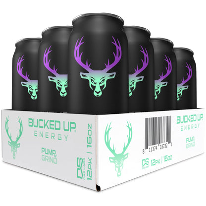 Bucked Up Energy Drink 300mg (Blood Raz) (12 CT)