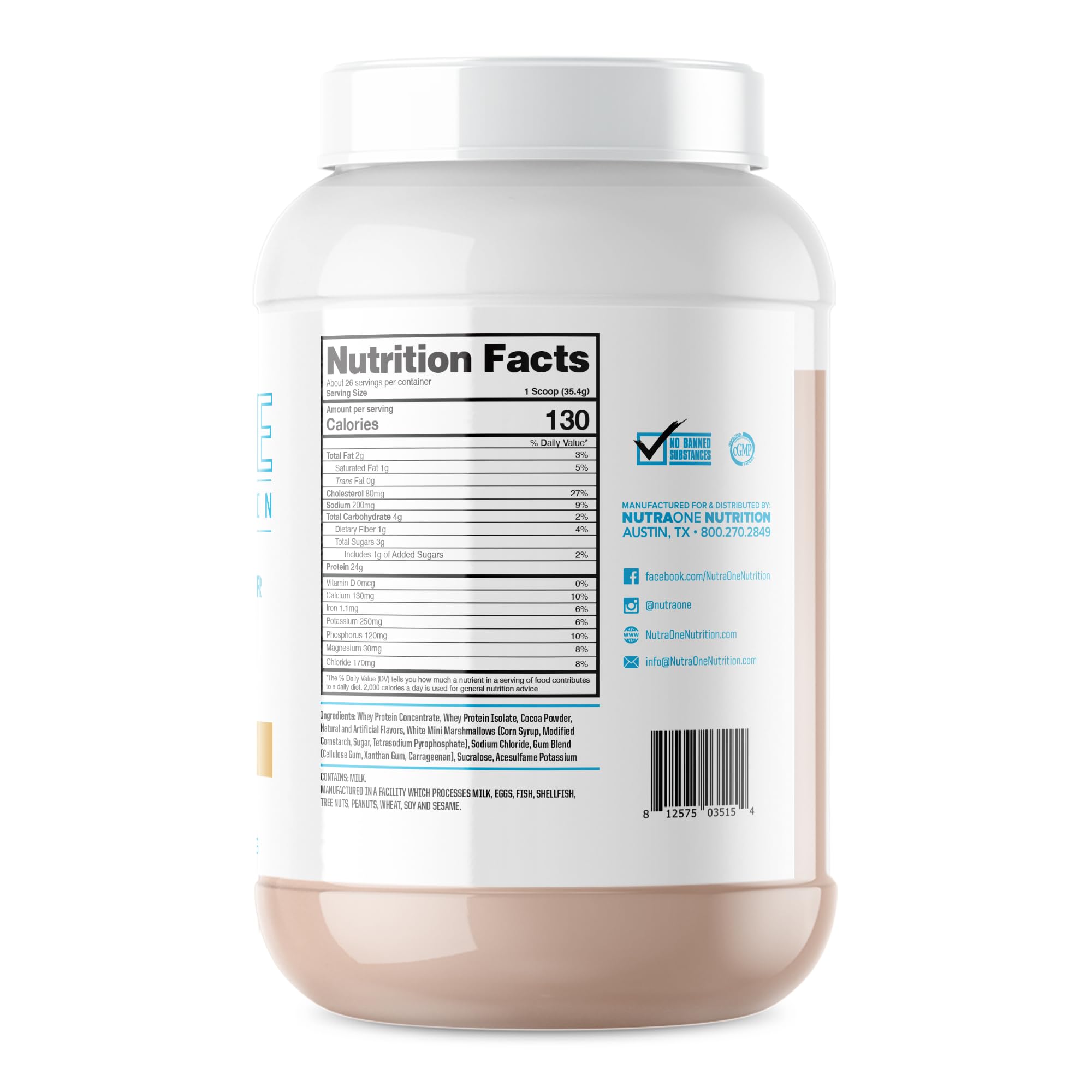 NutraOne ProteinOne Whey Protein Promote Recovery and Build Muscle with a Protein NutraOne buy australia supplements