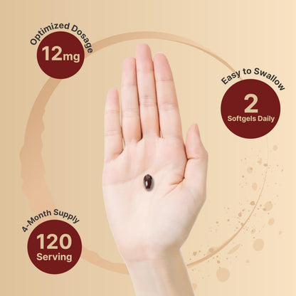 NatureBell Maximum Strength Astaxanthin 12mg, 240 Softgels - 4 Month Supply - Natural Antioxidant from Haematococcus dailyvitalstore