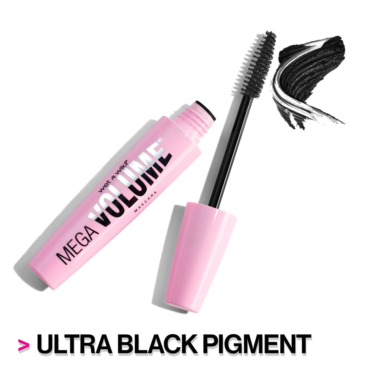 wet n wild Mascara Mega Volume - Volumizing, Waterproof, Smudge-Resistant, Cruelty-Free, Gluten-Free, Sulfate-Free & Vegan - Very Black wet n wild
