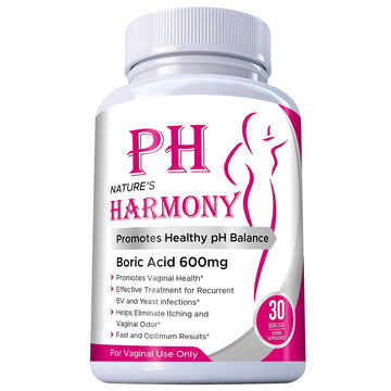 PURE PLANT HOME Boric Acid Suppositories Nature's Harmony 30 Count 600 mg 100% Pure Made in USA Nature's Harmony buy australia supplements